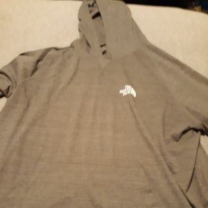 2XL Grey North Face Long Sleeve